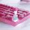 Teclado ATTACK SHARK X68 HE Gaming Magnético 60% RGB Rosa