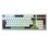 Teclado mecánico Aula F99 Gaming 96% inalámbrico RGB Negro Verde Blanco Graywood V3 batería recargable