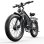 Bicicleta eléctrica E-Bycco EB7Pro 2000 W 48 V 23 Ah 26" negra
