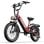 Bicicleta Eléctrica Cleytro XC20 20" 48V 15,6 Ah 70 Nm