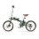 Bicicleta eléctrica plegable OneSport OT02 Pro 250 W 20 pulgadas verde