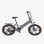 Bicicleta eléctrica plegable HillMilES Mile 2 250 W 36 V 13 Ah 20" gris