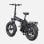 Bicicleta eléctrica ENGWE Engine Pro 3.0 Boost plegable 250 W 720 Wh negra