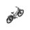 Bicicleta eléctrica Shengmilo S600 26" doble motor gris