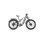 Bicicleta eléctrica Shengmilo S600 26" doble motor gris