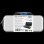 Case de transporte Ardistel BLACKFIRE Nylon PS5 Portal branco