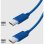 Cable USB-C SBS TECABLETISSUETCCB 1,5 m Bleu