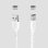 Kabel USB SBS TECABLEMICROC10W 1 m USB A USB C Schnellladen