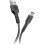 Cable USB SBS USB 2.0 USB-A a USB-C 1 m negro transferencia rápida