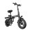 Bicicleta Eléctrica Plegable LookRun G11 400W 48V 14"