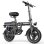 Bicicleta eléctrica plegable Toofly GE5 250 W 48 V 15 Ah urbana 14"