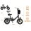 Bicicletta elettrica Bodywel T16 Pro pieghevole 250 W 360 Wh 14"
