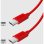 Cable USB-C a USB-C SBS 1,5 m USB 2.0 0,48 Gbit/s Rojo