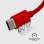 Cable USB-C a USB-C SBS 1,5 m USB 2.0 0,48 Gbit/s Rojo