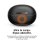 Auriculares Head Orbit Clip inalámbricos abiertos para deporte, ENC e IPX4, 24 h