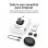 Auriculares Head Orbit Clip inalámbricos abiertos para deporte, ENC e IPX4, 24 h