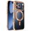 Funda COOL para iPhone 17 Pro Max / 18 Pro Max Magnética Borde Dorado