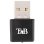 Adaptador WiFi USB TnB ADWF300N 300 Mbps 2,4 GHz negro