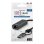 Adaptador TnB TCRJ45C RJ45 USB 2.0 y USB tipo C negro y gris