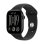 Apple Watch Series 12 GPS 46 mm aluminium noir avec bracelet Sport noir M/L