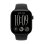 Apple Watch Series 12 GPS 46 mm aluminium noir avec bracelet Sport noir M/L