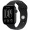 Apple Watch Series 12 GPS 46 mm aluminium noir avec bracelet Sport noir M/L