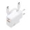 Cargador Aisens GaN 20W USB-C PD3.0 USB-A QC3.0 con cable 1m