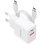 Cargador Aisens GaN 20W USB-C PD3.0 USB-A QC3.0 con cable 1m