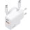 Cargador Aisens GaN 20W USB-C PD3.0 USB-A QC3.0 con cable 1m