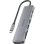 Dock USB-C Aisens ASUC-7P048-GR 7 en 1 HDMI 4K 100 W