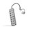 Nanocable USB-Hub, 8 Ports, 5 Gbit/s, USB-A/USB-C, Einzelschalter