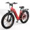 Bicicletta elettrica Aairsk 250 W 48 V 20 Ah 26 x 3,0 rossa