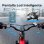 Bicicletta elettrica Aairsk 250 W 48 V 20 Ah 26 x 3,0 rossa