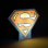 Lámpara Paladone DC Escudo Superman 12 cm 3 Pilas AAA