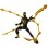 Figura articolata Iron Spider Aaron Davis Spider-Man Marvel Legends 15 cm