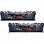 G.Skill FlareX DDR4 3200 PC4-25600 16GB 2x8GB CL14 Nero