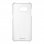 Samsung Funda Clear Cover Transparente y Plata para Samsung Galaxy S7 Edge
