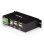 Hub USB Startech ST4200USBM 4 portas USB 2.0 industrial metálico