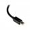 StarTech.com MDP2VGA2 Videokabel-Adapter 0,18 m VGA (D-Sub) Schwarz