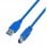 Nanocable Cable USB 3.0 Azul Tipo A a Tipo B Macho/Macho 2m Negro