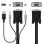 Nanocable Switch KVM VGA/USB/Jack 3.5mm