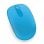 Microsoft Wireless Mobile Mouse 1850 Ratón Inalámbrico 1000DPI Azul Claro