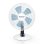 Ventilador de Sobremesa Orbegozo TF 0138 45W 4 Velocidades Oscilante Ultra Silencioso 5 Aspas