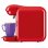 Bosch Tassimo Vivy Cafetera Multibebida Roja