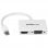 Startech Adaptador Mini DisplayPort a HDMI o VGA Blanco