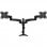 StarTech.com ARMDUAL Flachbildschirm-Tischhalterung 61 cm (24") Tisch/Bank Schwarz