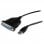 Startech Adaptador Impresora Paralelo DB25 a USB A 1.8m