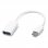 Unotec Adaptador OTG USB-C para USB 2.0 Branco