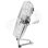 Ventilatore Industriale da Pavimento Orbegozo PW 0851 155W 50cm 3 Velocità Sicurezza Antiribaltamento