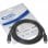 Nanocable USB 2.0, 2m câble USB USB C Noir